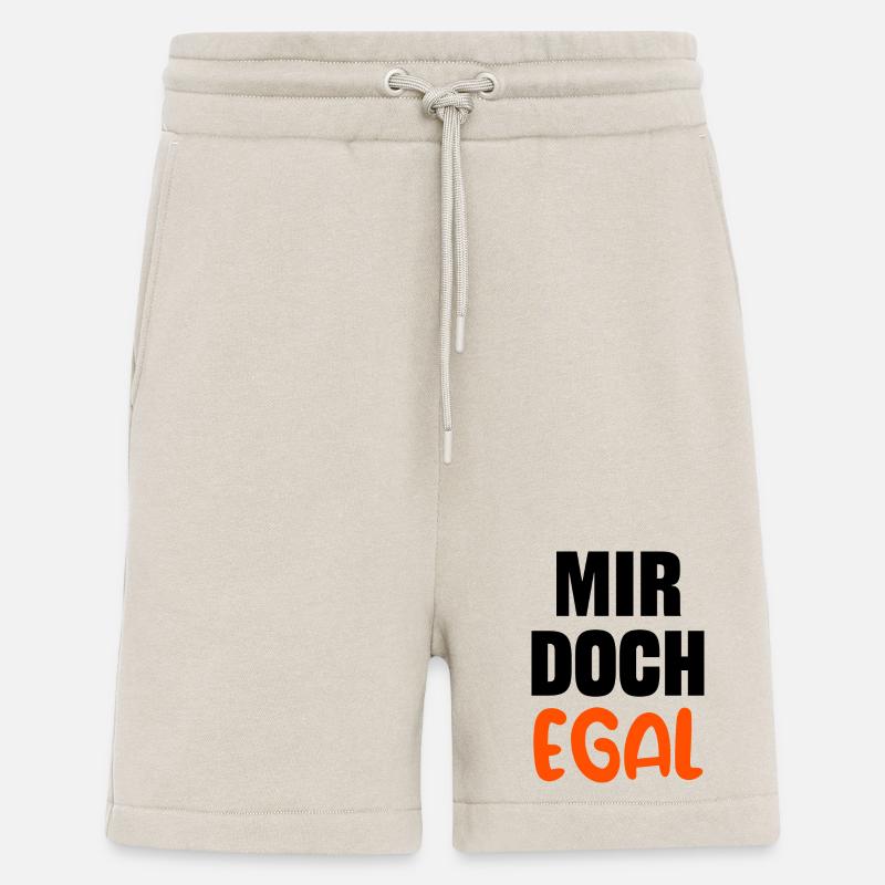 Ist Mir Egal Statement Gleichgültig Chill - Shorts - made by SPREAD - WARM CLAY