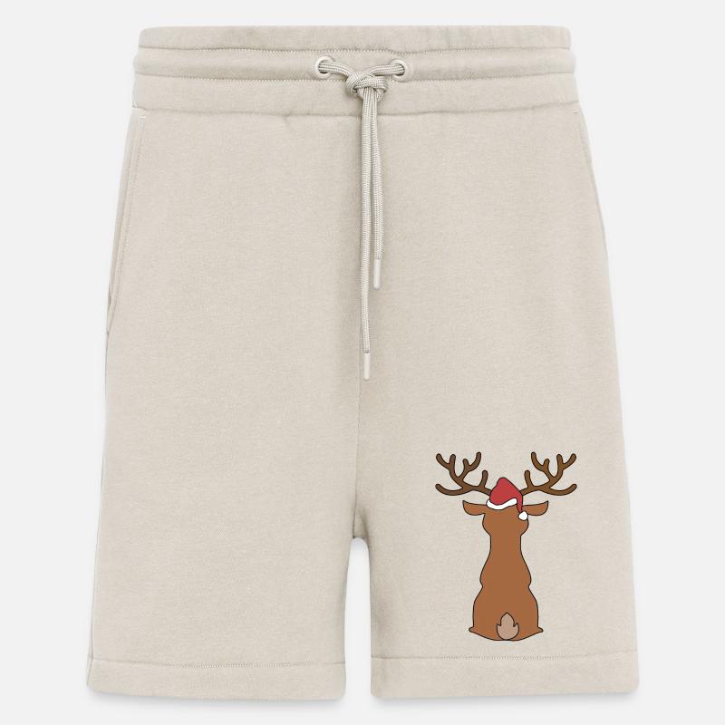 Noël - Short bio décontracté fabriqué en UE - WARM CLAY