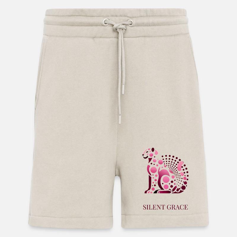 Silent Grace  elegante Katze - Shorts - made by SPREAD - WARM CLAY