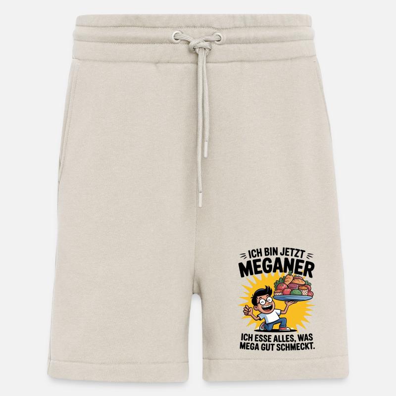 ICH BIN JETZT - Shorts - made by SPREAD - WARM CLAY