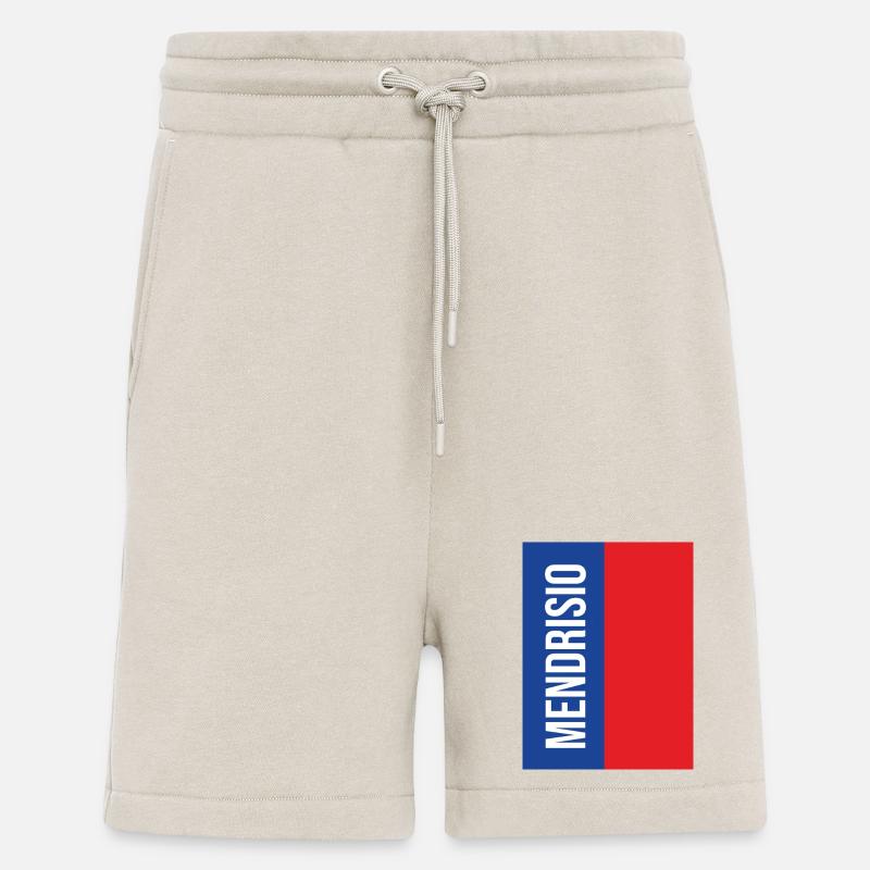 Mendrisio Blau Rot Vertical - Shorts - made by SPREAD - WARM CLAY