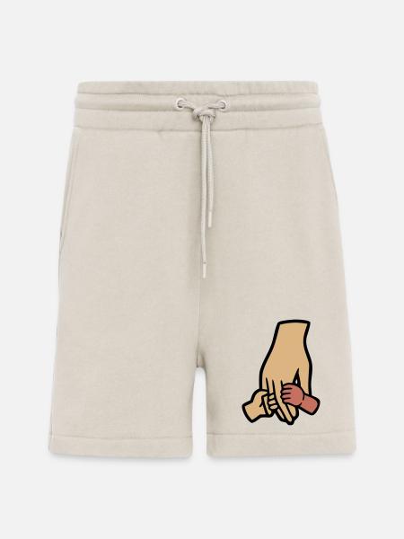 Parents Baby Hands Family Love - Shorts - made by SPREAD - WARM CLAY