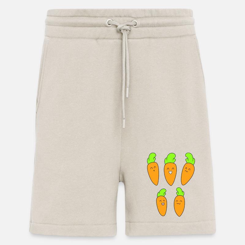 Süßes Karottengesicht - Shorts - made by SPREAD - WARM CLAY