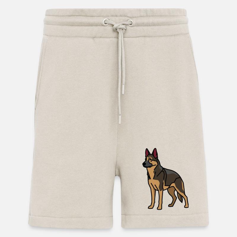 Deutscher Schäferhund - Shorts - made by SPREAD - WARM CLAY