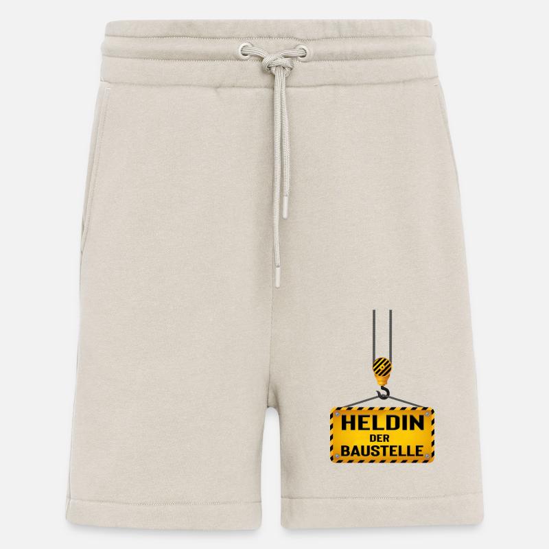 Heldin der Baustelle - Shorts - made by SPREAD - WARM CLAY