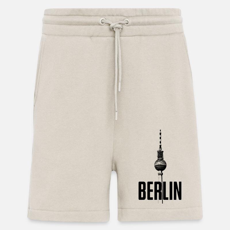 Fernsehturm Berlin - Shorts - made by SPREAD - WARM CLAY