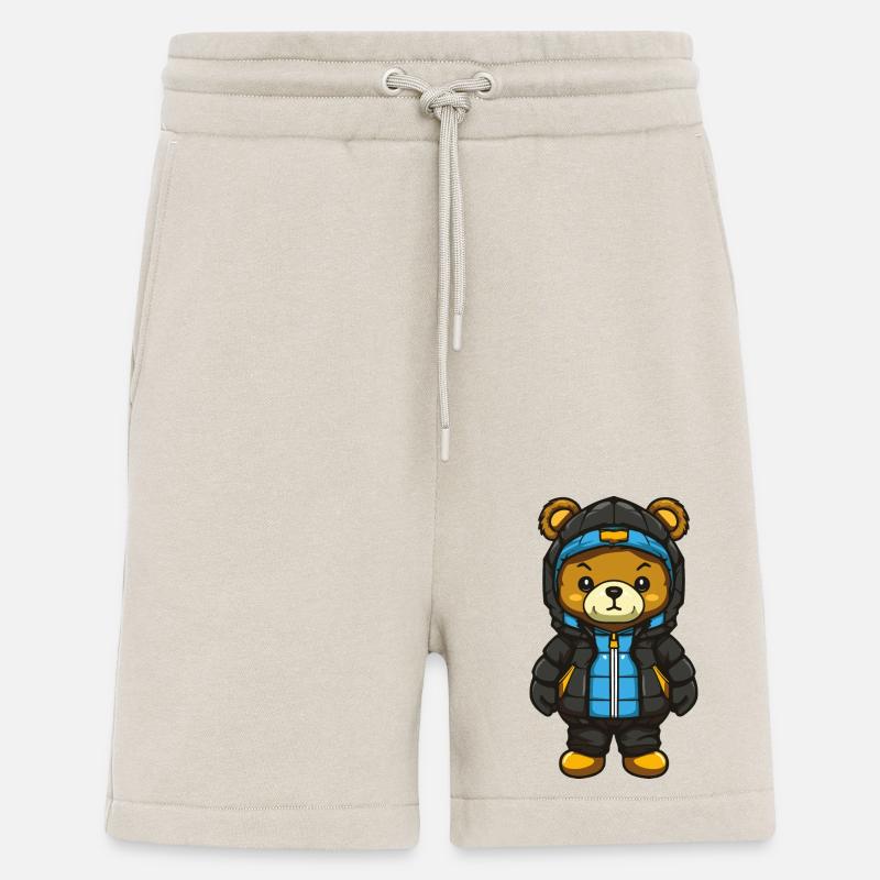 Bear Comic - Shorts - made by SPREAD - WARM CLAY