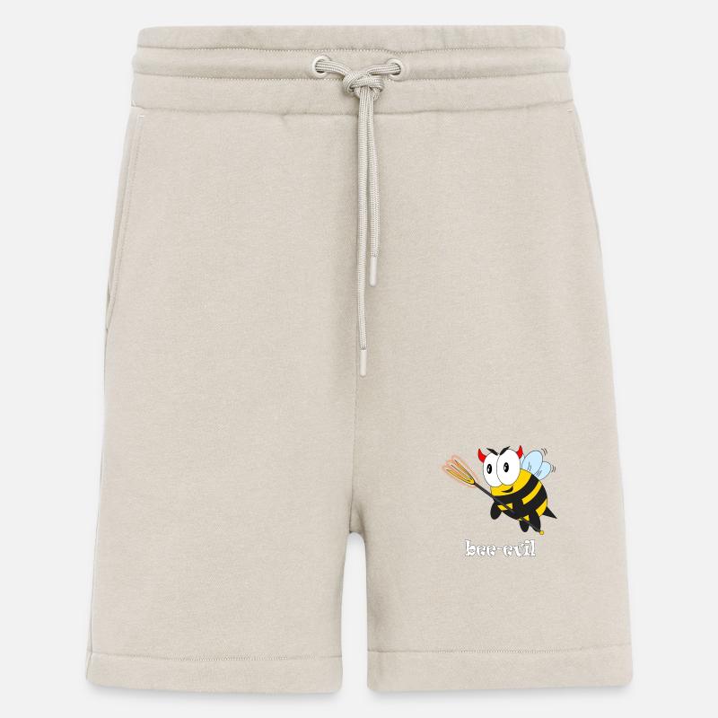 bee evil - Shorts - made by SPREAD - WARM CLAY
