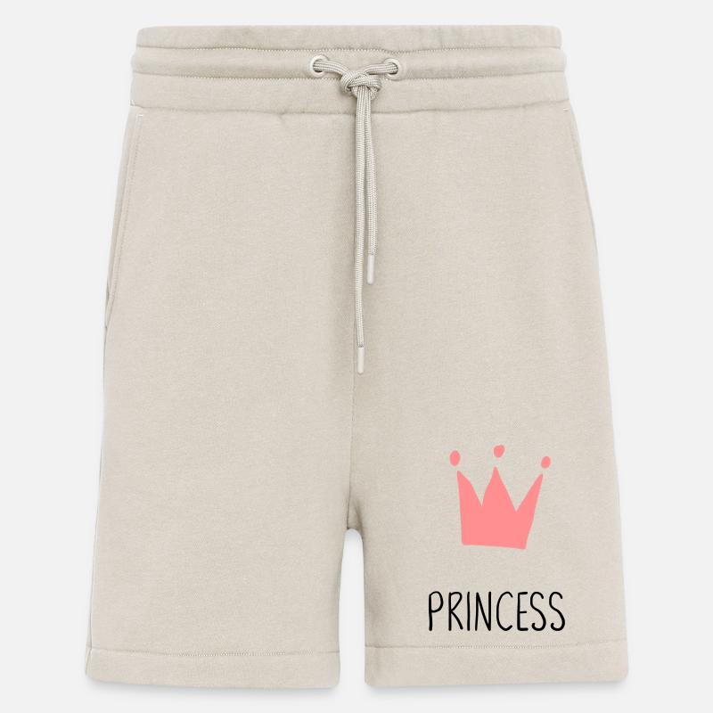 Princess Prinzessin Krone Geschenk - Shorts - made by SPREAD - WARM CLAY