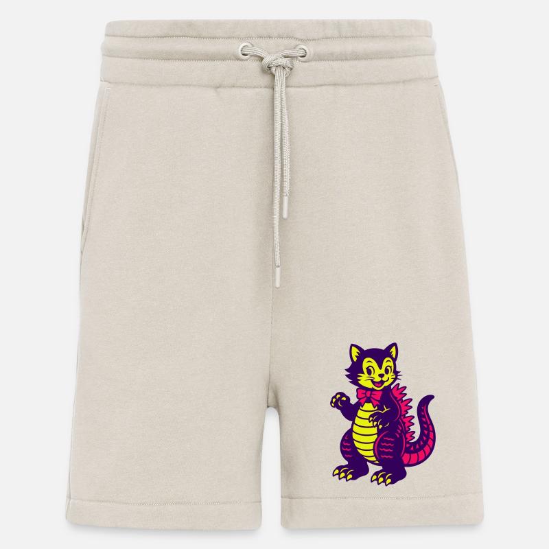 Katzenmonster supersüß - Shorts - made by SPREAD - WARM CLAY