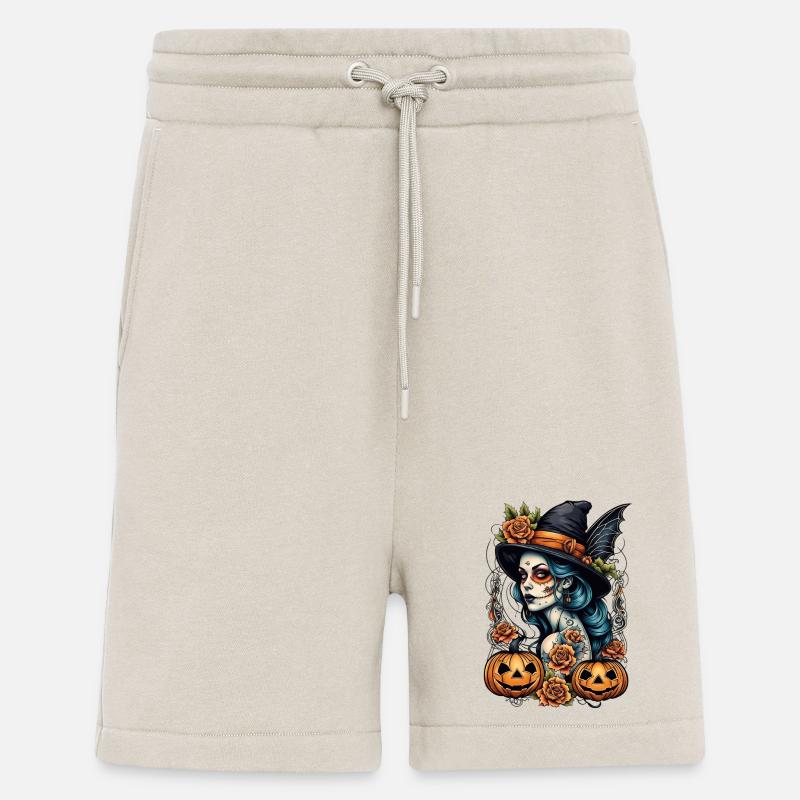 Día Muertos Hexe - Shorts - made by SPREAD - WARM CLAY