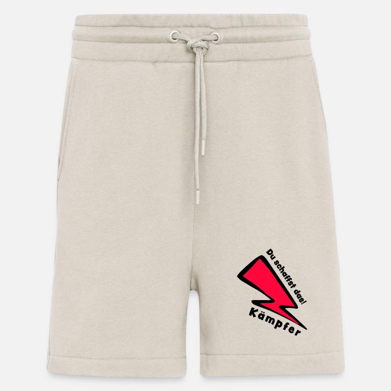 Kämpfer - Du schaffst das - Glücksbringer - Shorts - made by SPREAD - WARM CLAY