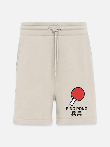 Ping-Pong Racket - Table Tennis - Shorts - made by SPREAD - WARM CLAY