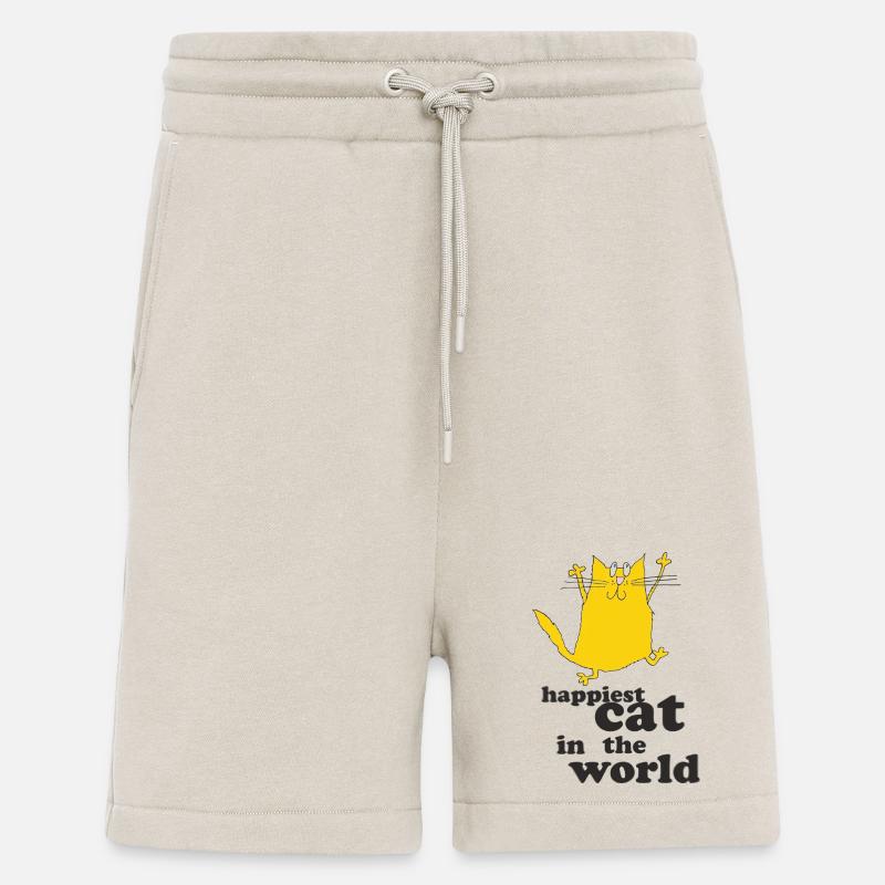 Glücklichste Katze der Welt - Shorts - made by SPREAD - WARM CLAY