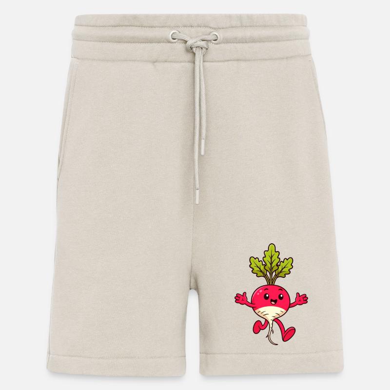 Lustiges Radieschen - Shorts - made by SPREAD - WARM CLAY