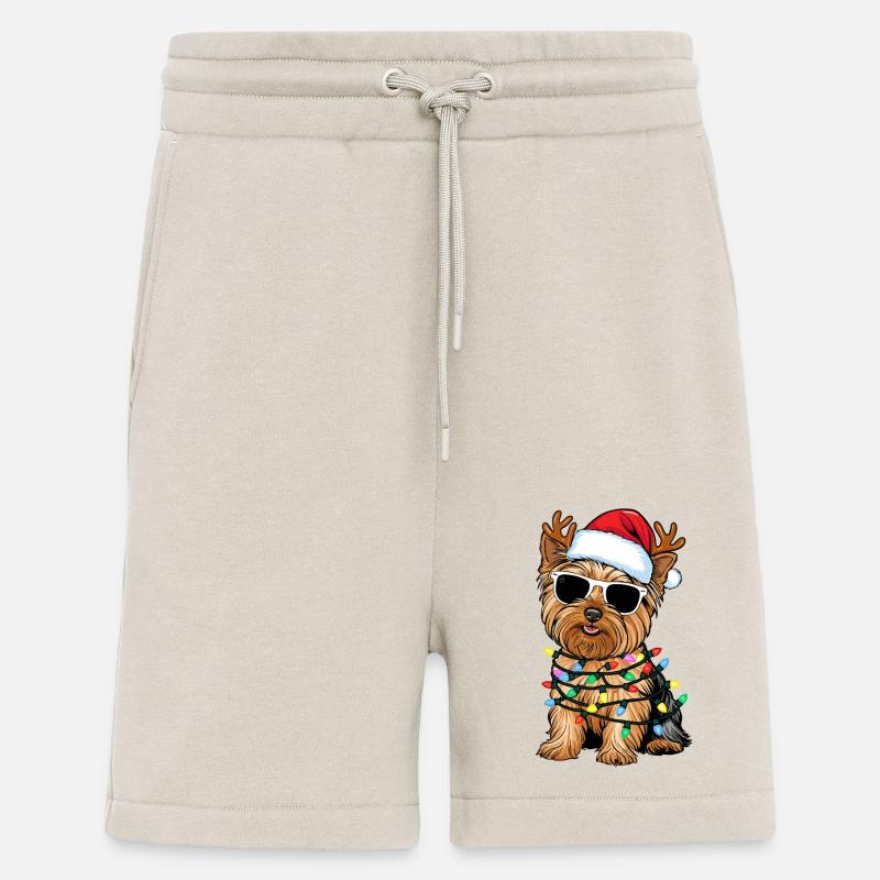 Weihnachts Yorkshire Terrier - Shorts - made by SPREAD - WARM CLAY
