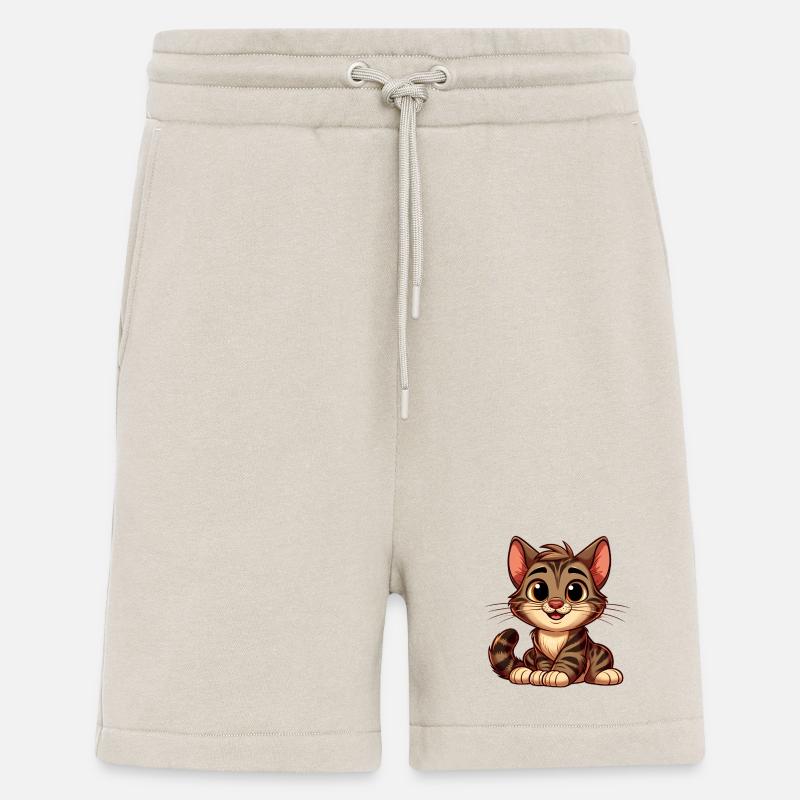 Katze Tiger 2 - Shorts - made by SPREAD - WARM CLAY