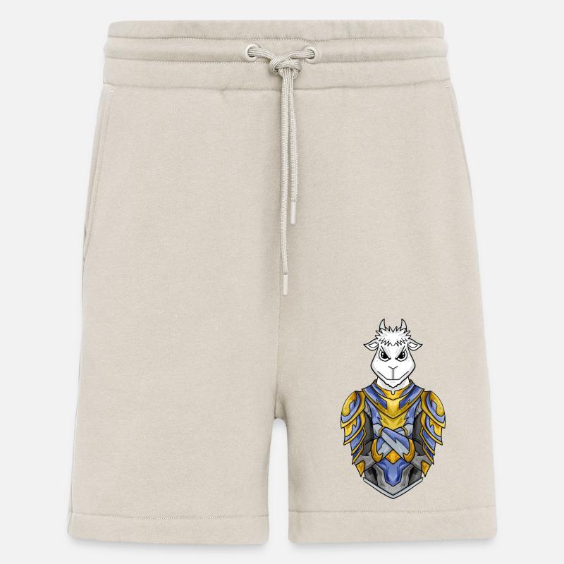 Chevalier Chèvre cool - Short bio décontracté fabriqué en UE - WARM CLAY