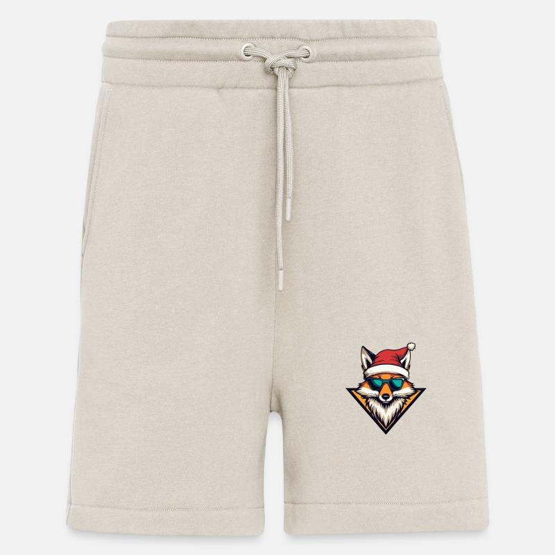 Fuchs Weihnachten Cool - Shorts - made by SPREAD - WARM CLAY