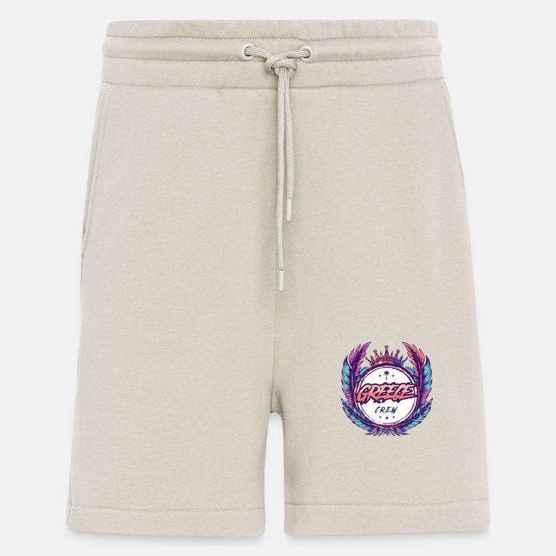 Greece Crew Bunt - Shorts - made by SPREAD - WARM CLAY