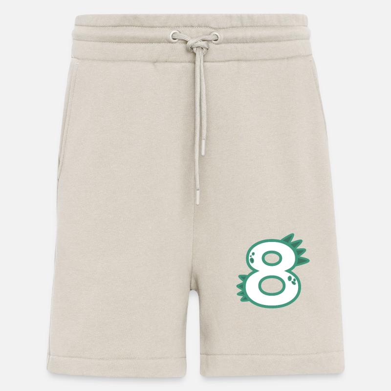 Numéro 8 - Short bio décontracté fabriqué en UE - WARM CLAY