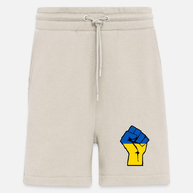 Ukraine Fausthand - Shorts - made by SPREAD - WARM CLAY