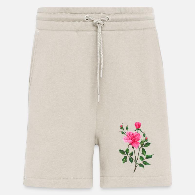 Fleur - Short bio décontracté fabriqué en UE - WARM CLAY