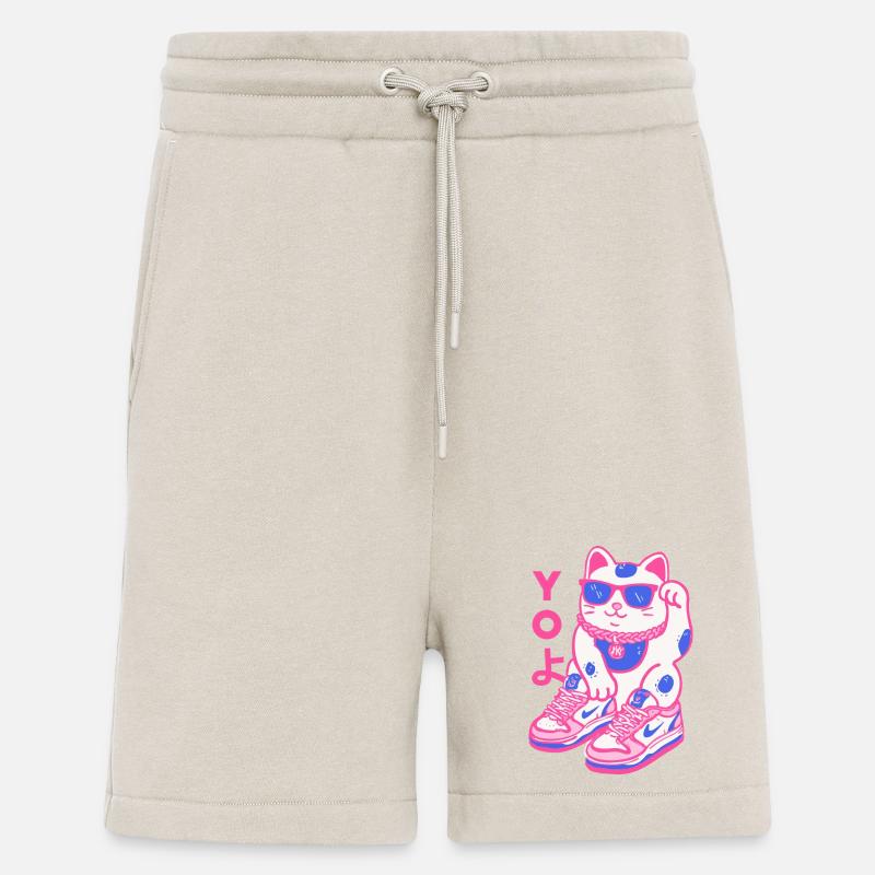 Neon Maneki Sneaker Chat - Short bio décontracté fabriqué en UE - WARM CLAY