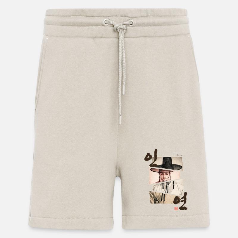 Inyeon( Fate ) – Korean  hanbok  design - Shorts - made by SPREAD - WARM CLAY