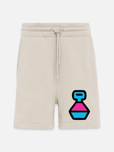 Retro Water Bottle 90s Pop Art - Shorts - made by SPREAD - WARM CLAY