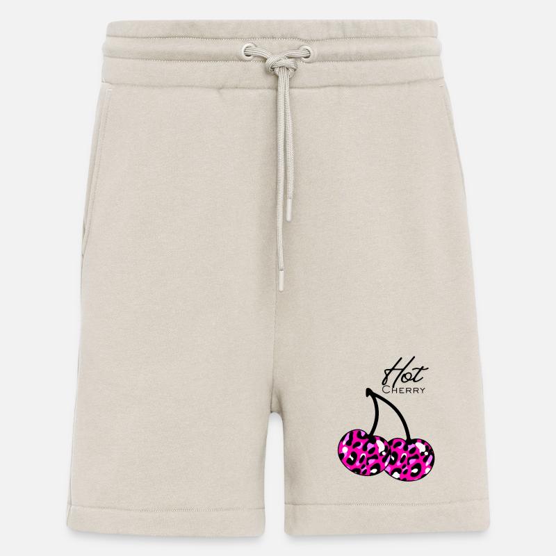 Pink Leopard Muster cherry - Shorts - made by SPREAD - WARM CLAY