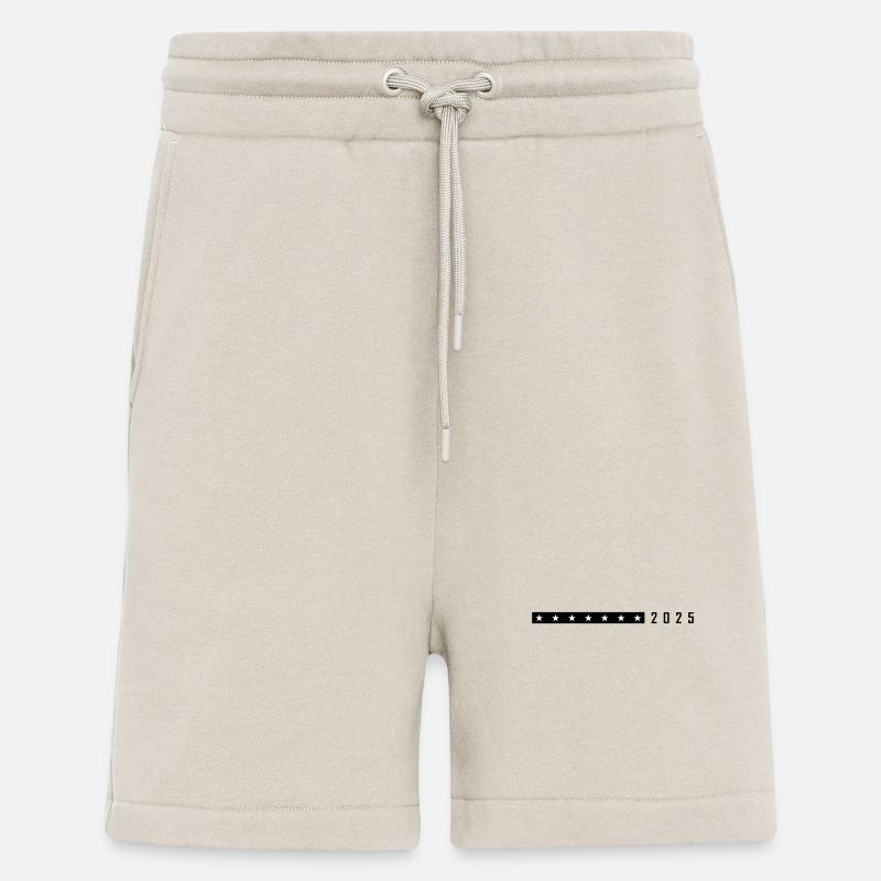 Élément de symbole 2025 - Short bio décontracté fabriqué en UE - WARM CLAY