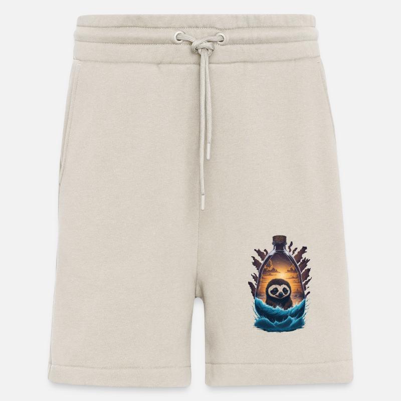 Faultier Flasche - Shorts - made by SPREAD - WARM CLAY