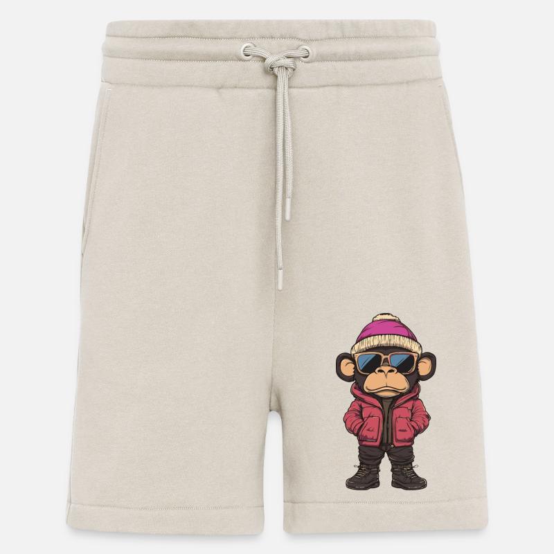 Monkey Winter - Shorts - made by SPREAD - WARM CLAY