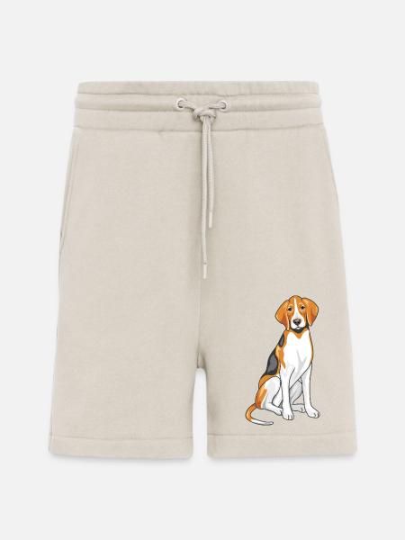 Sitting foxhound - Shorts - made by SPREAD - WARM CLAY