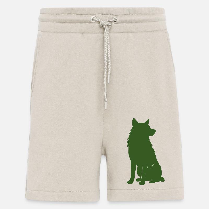 Loup 1 - Short bio décontracté fabriqué en UE - WARM CLAY
