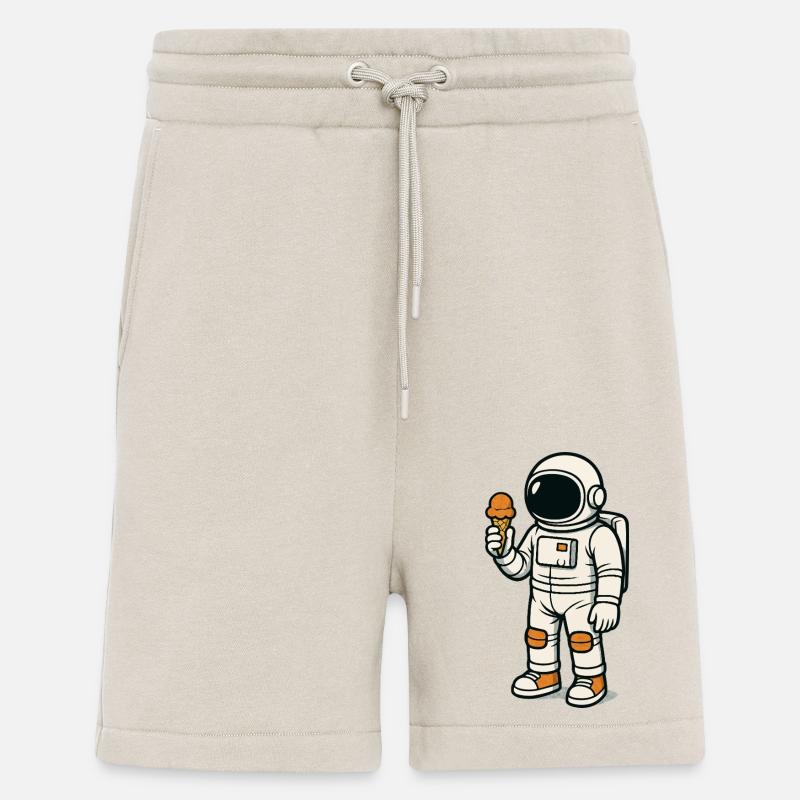 astronaut eis - Shorts - made by SPREAD - WARM CLAY