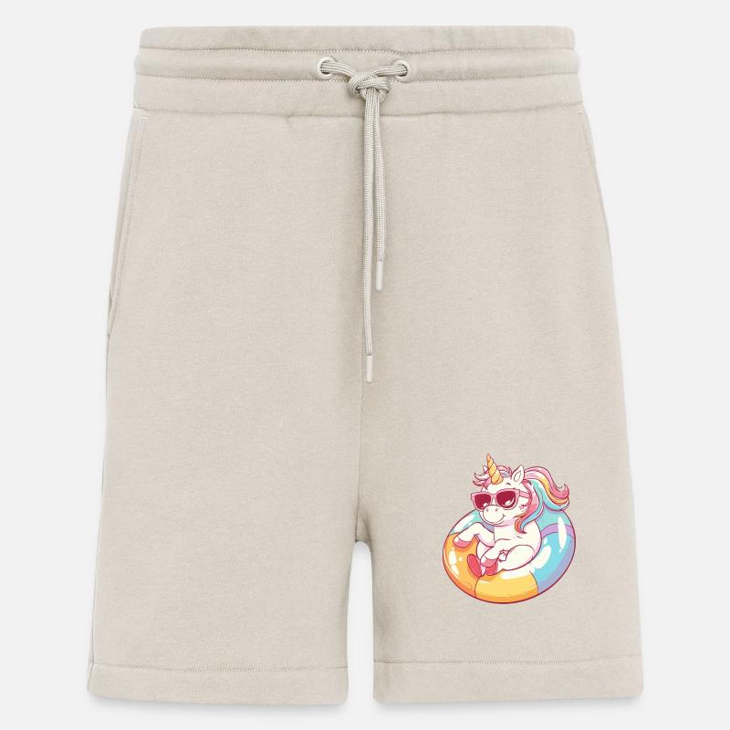 Einhorn Comic Cool - Shorts - made by SPREAD - WARM CLAY