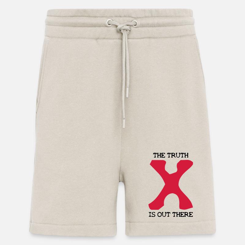 the Truth is out there - Short bio décontracté fabriqué en UE - WARM CLAY