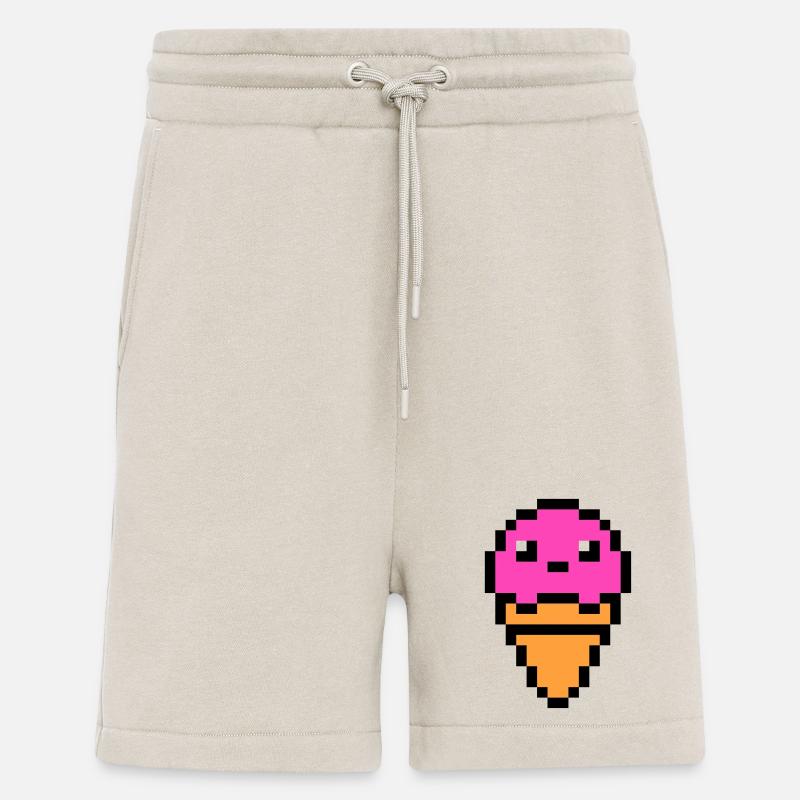 ice cream - Shorts - made by SPREAD - WARM CLAY