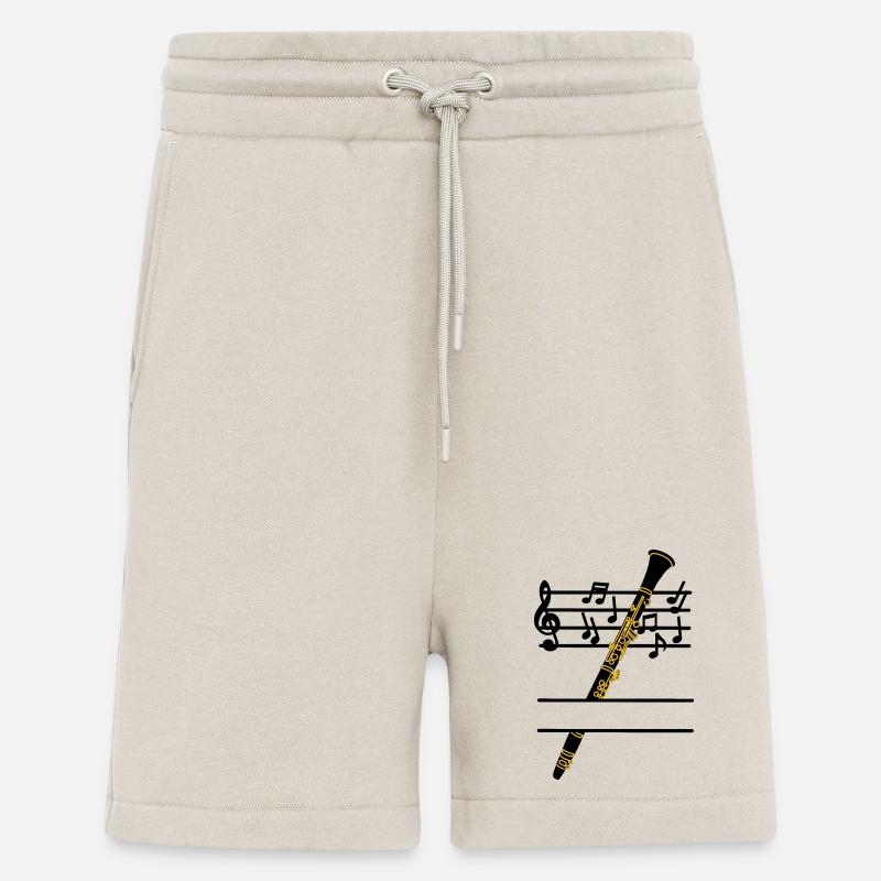 Klarinette Blasmusik Töne - Shorts - made by SPREAD - WARM CLAY