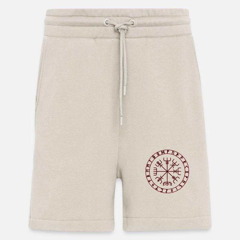 Wikinger Kompass -Vegvisir - Shorts - made by SPREAD - WARM CLAY