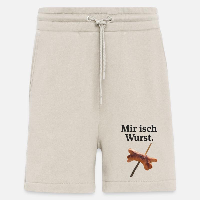 Mir isch Wurst Humor - Shorts - made by SPREAD - WARM CLAY