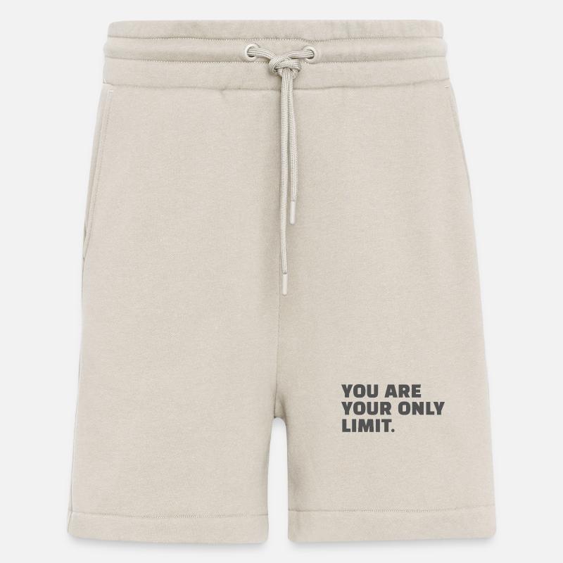 Motivation Spruch Statement Selbstvertrauen - Shorts - made by SPREAD - WARM CLAY