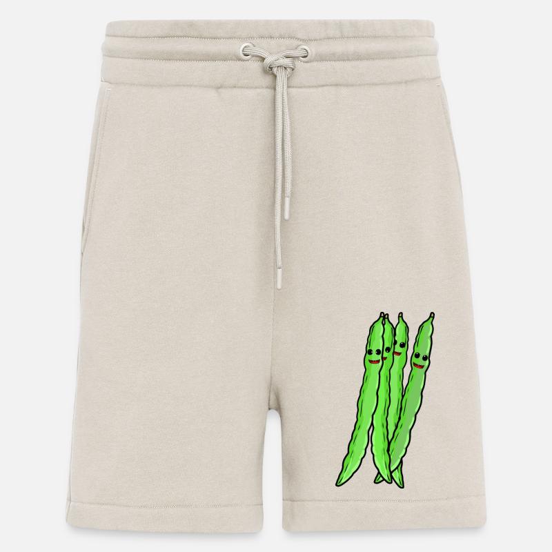 Bohnen Bohne Gemüse - Shorts - made by SPREAD - WARM CLAY