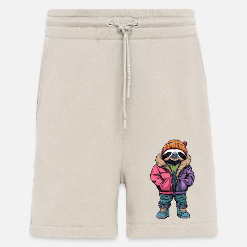 Faultier Lustig Winter - Shorts - made by SPREAD - WARM CLAY