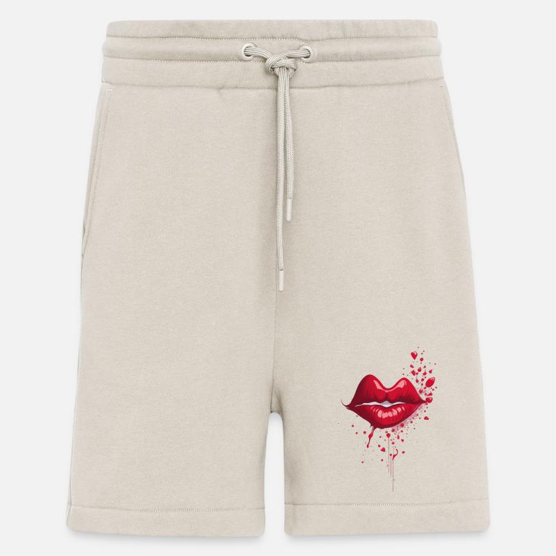 Kussrote Lippen Splash - Shorts - made by SPREAD - WARM CLAY