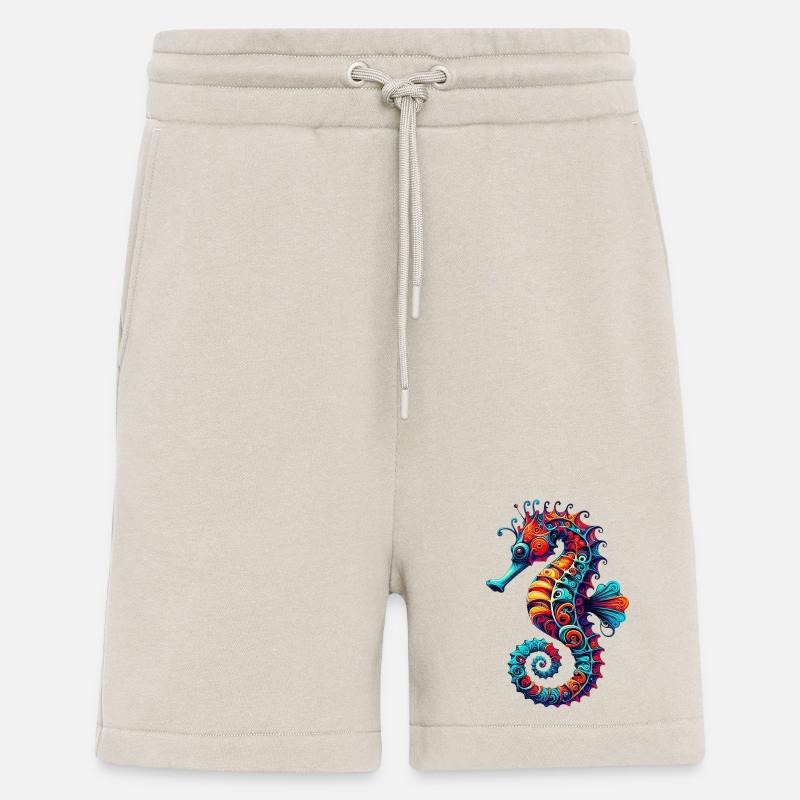 Hippocampe - Short bio décontracté fabriqué en UE - WARM CLAY