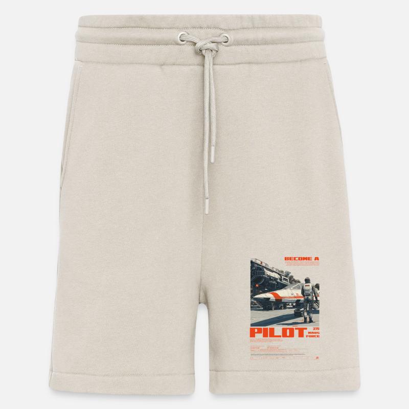MARS PILOT - Shorts - made by SPREAD - WARM CLAY