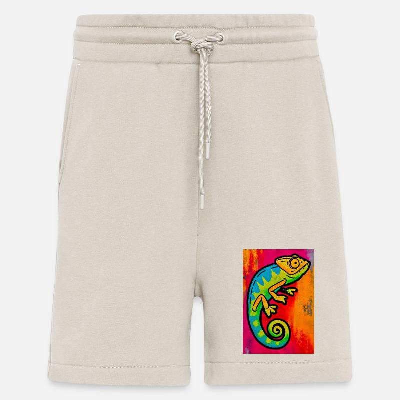 caméléon - Short bio décontracté fabriqué en UE - WARM CLAY